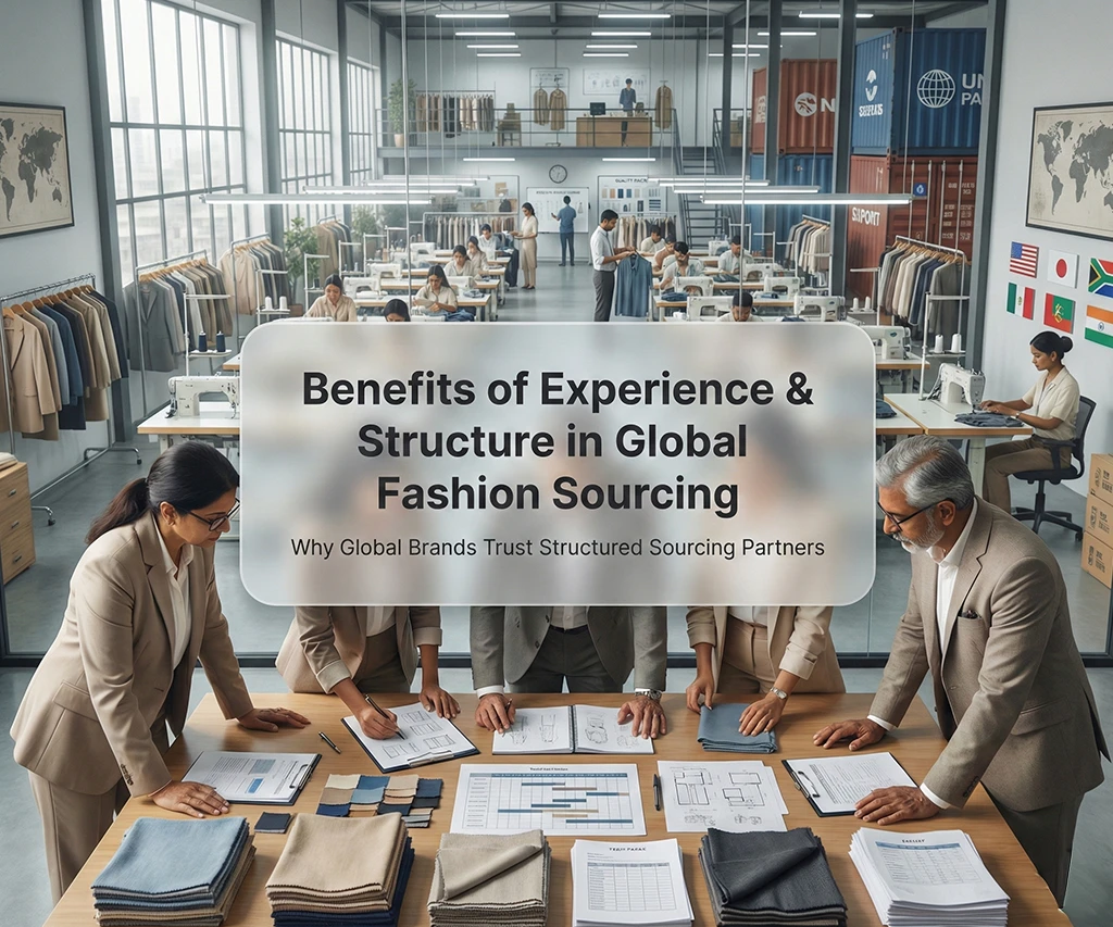 Global fashion sourcing company managing structured apparel supply chain
